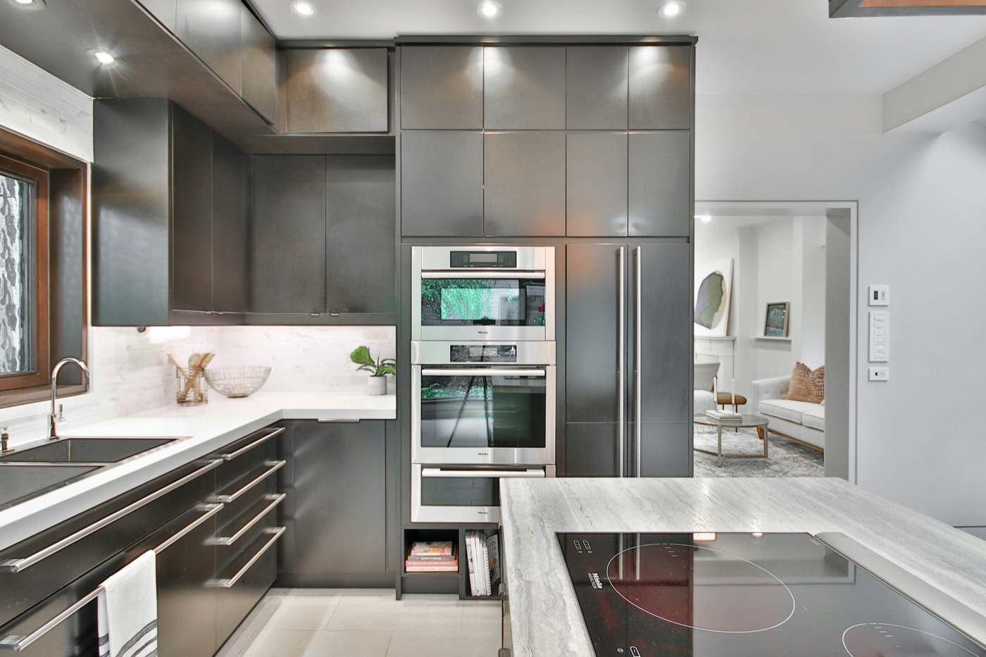 Premium kitchen — clean food sourcing as the first act of Mitigate
